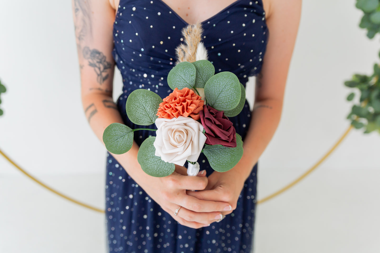 Boho Terracotta Posey Bouquet