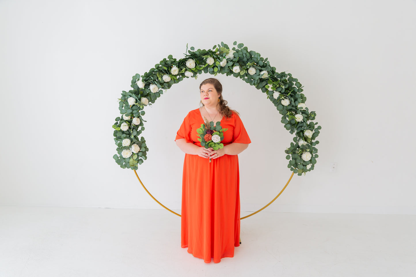 Boho Terracotta Bridesmaid Bouquet