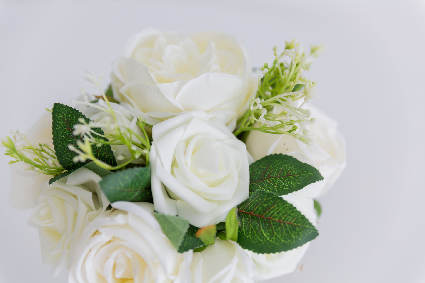 Green + White Medium Centerpiece