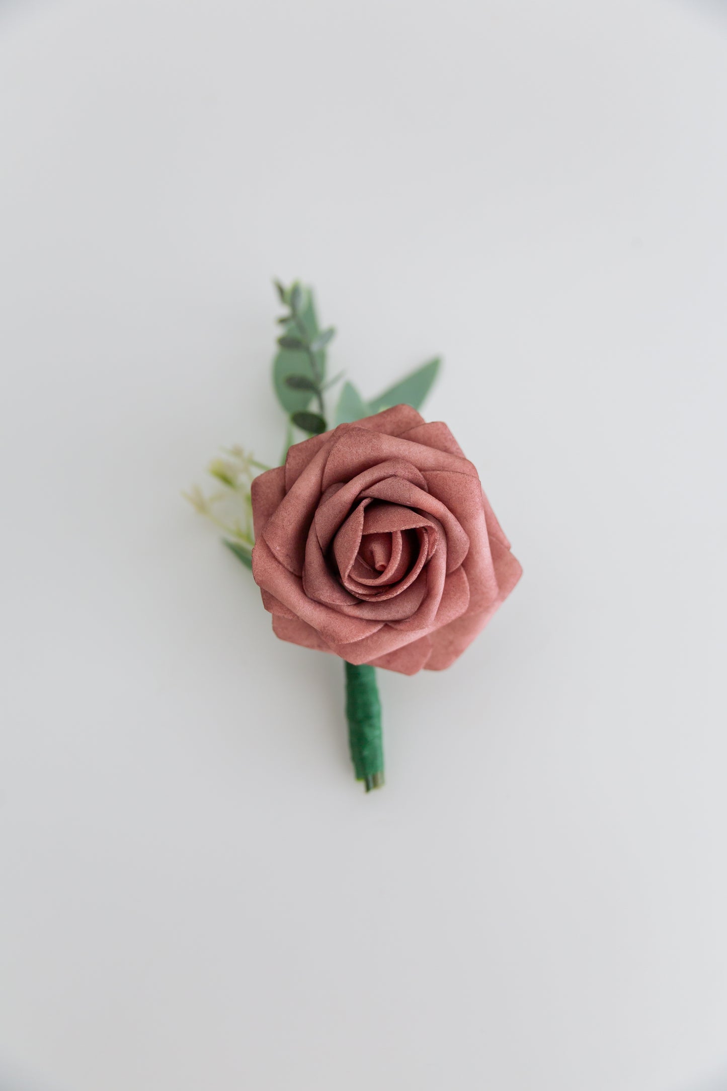 Dusty Rose Boutonniere