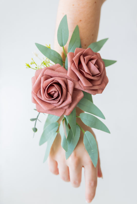 Dusty Rose Corsage