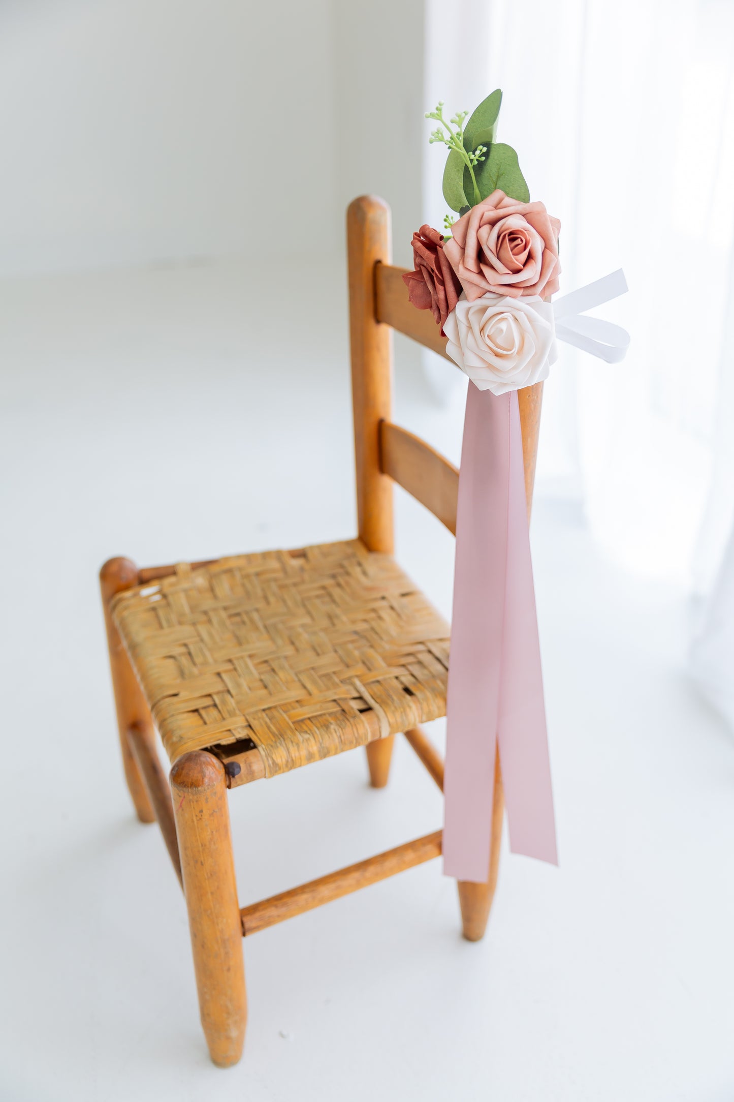 Dusty Rose Aisle Marker