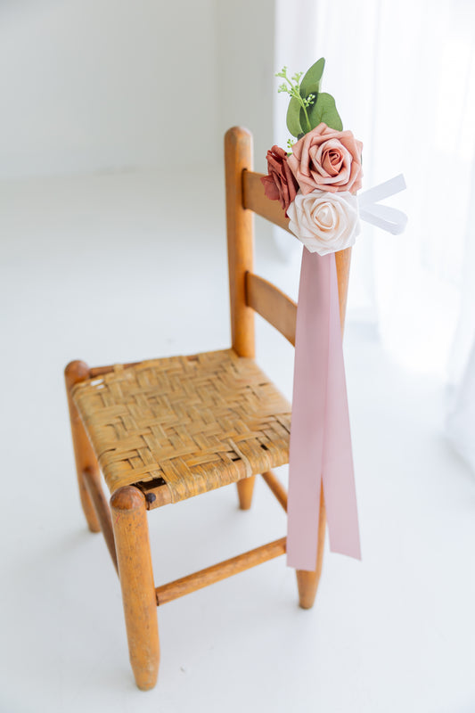 Dusty Rose Aisle Marker