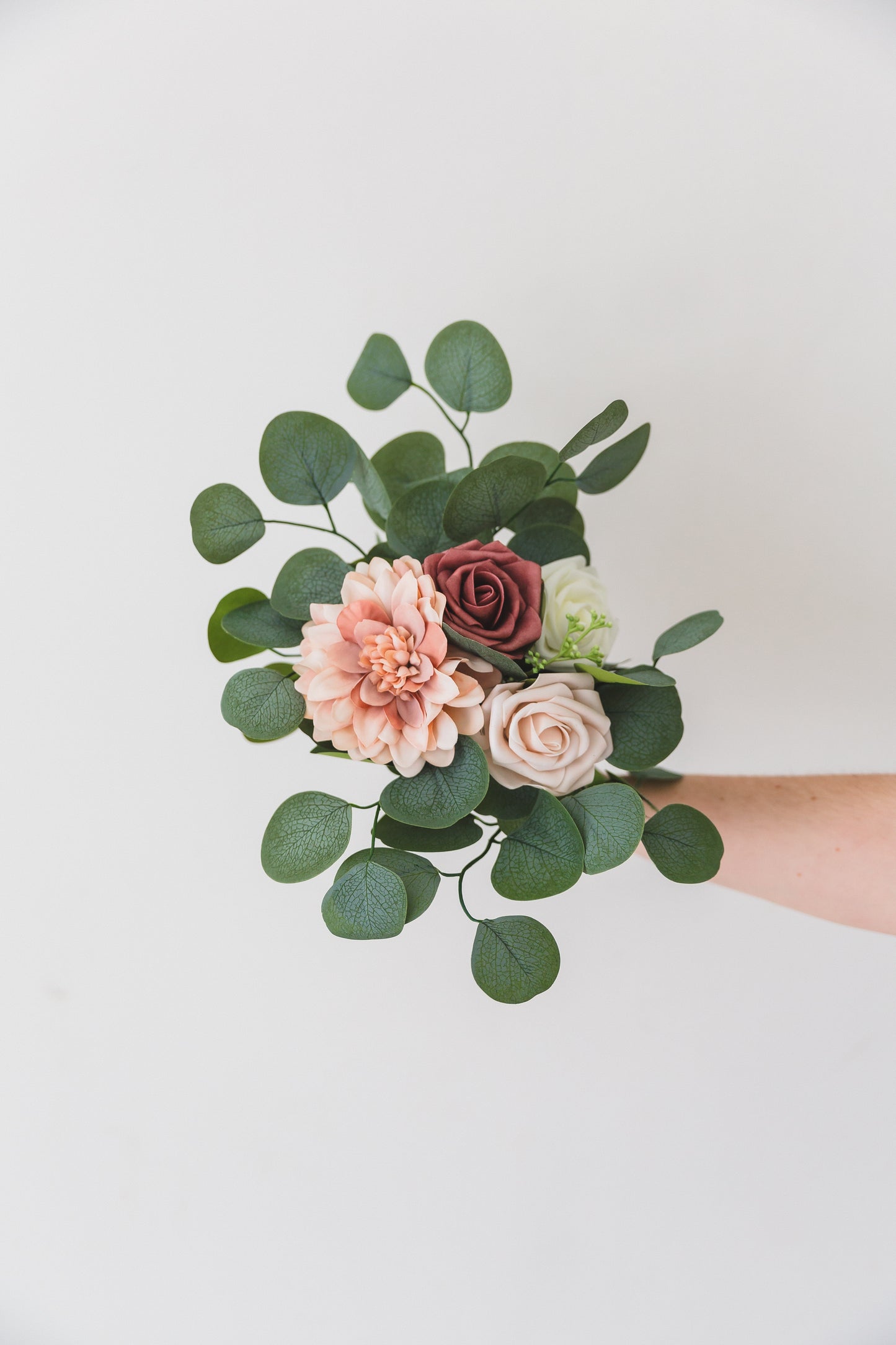 Dusty Rose Bridesmaid Bouquet