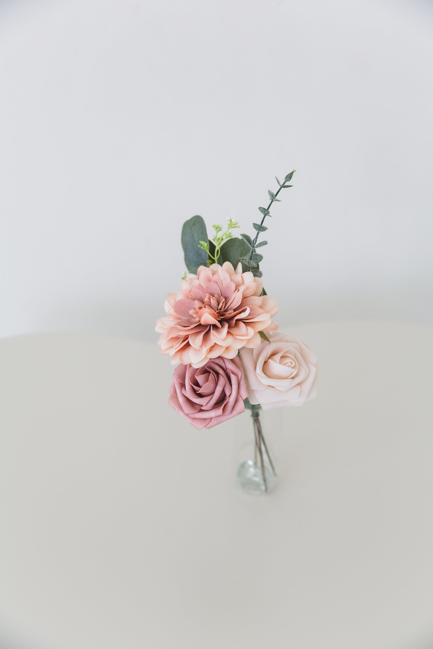 Dusty Rose Bud Vase