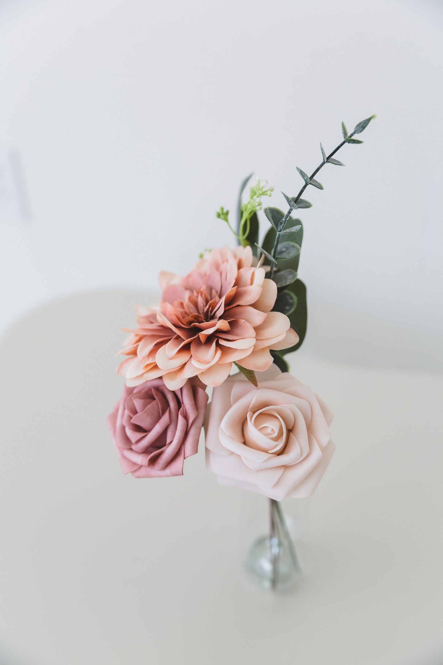 Dusty Rose Bud Vase