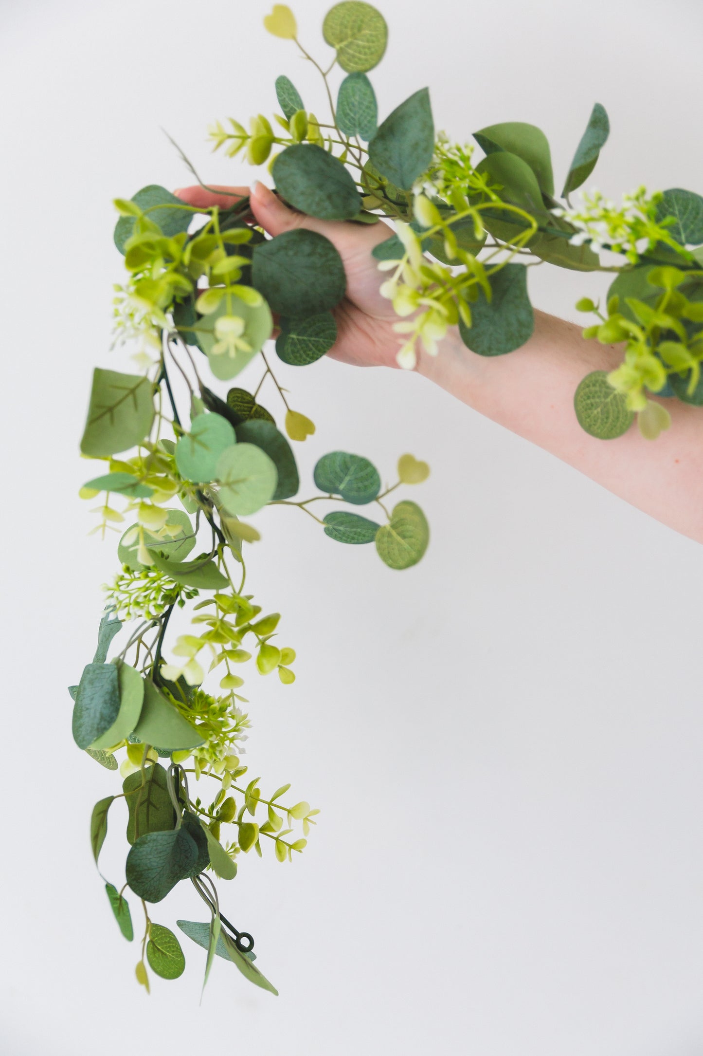 Eucalyptus + Baby's Breath Garland