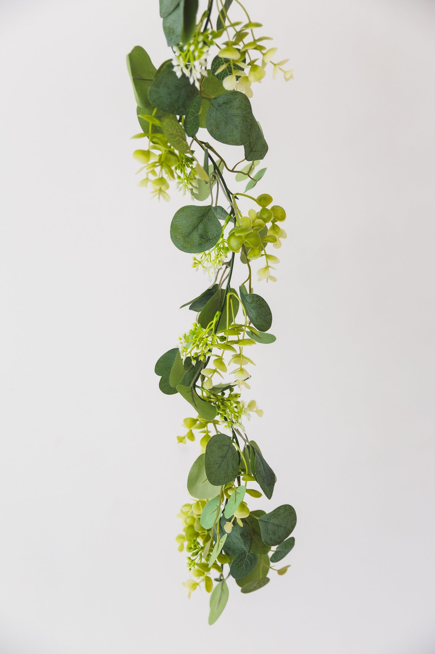 Eucalyptus + Baby's Breath Garland