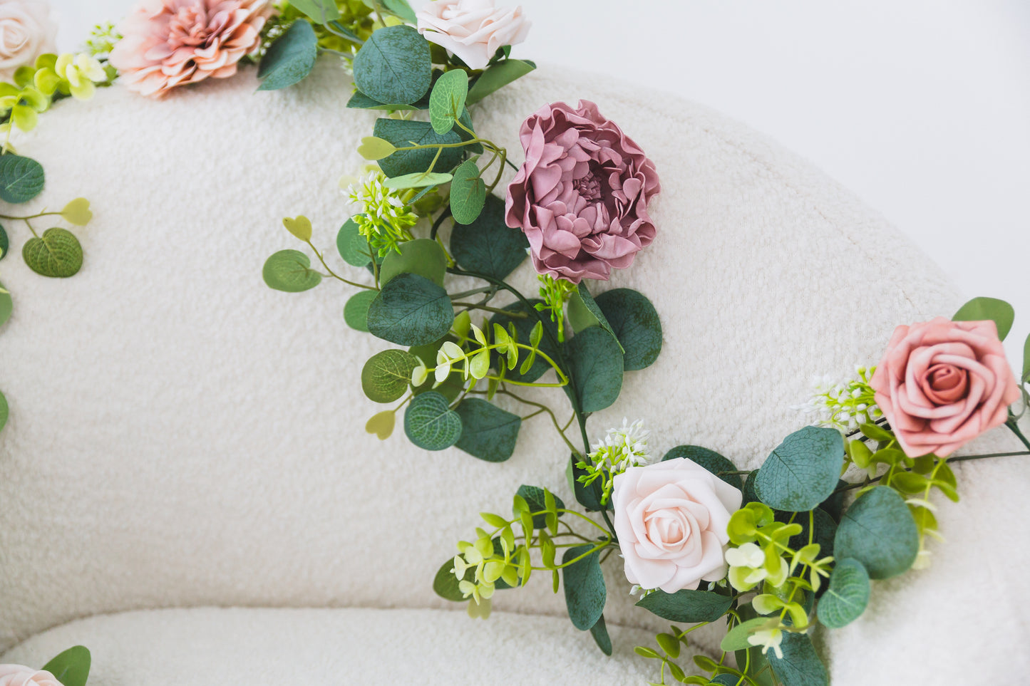 Dusty Rose Garland