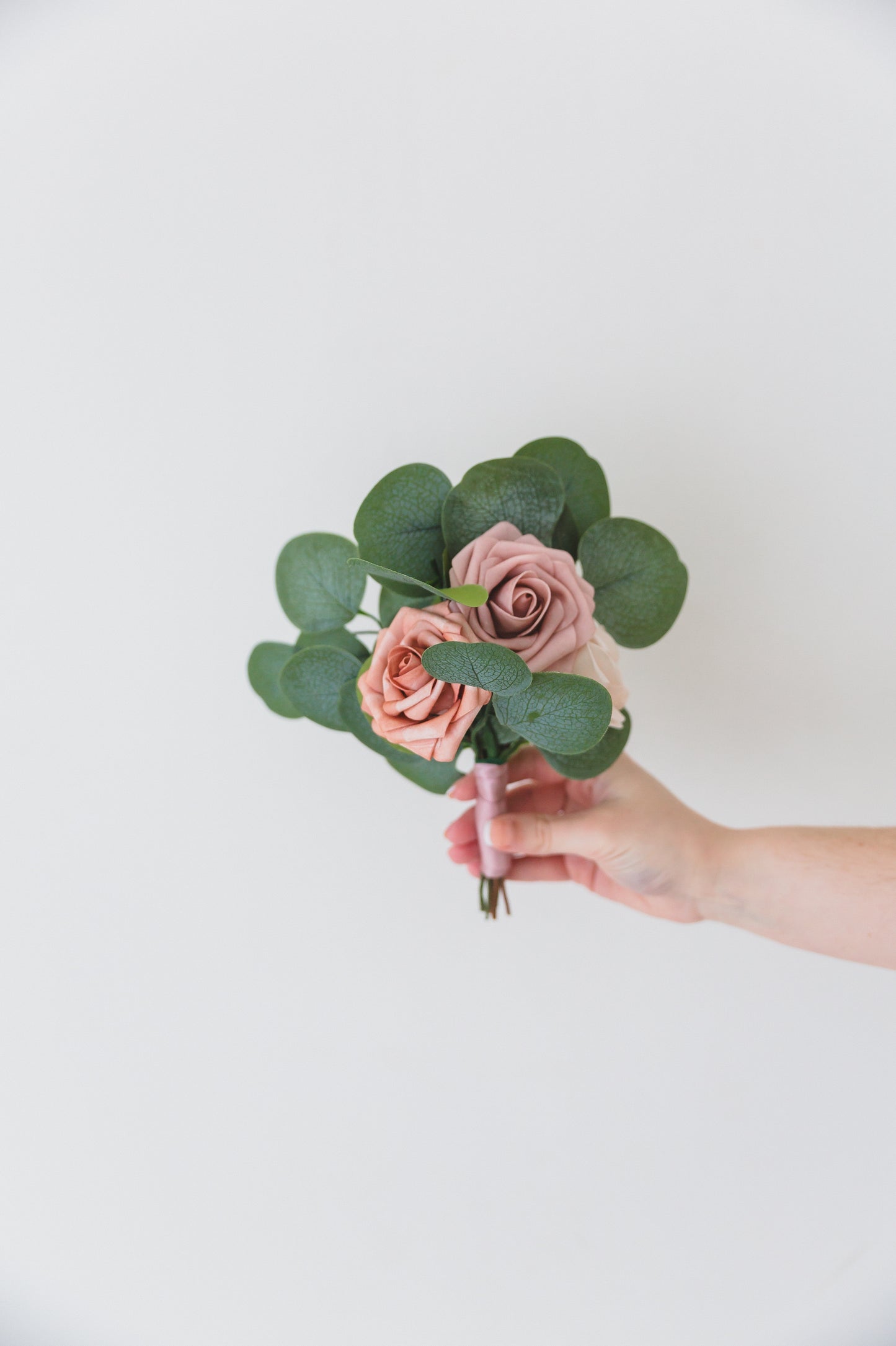 Dusty Rose Posey Bouquet